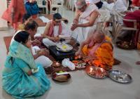 Uttar Bharat Yatra 2025 - Surat Camp, Day 2 (06 March 2025). Shri Paduka Pujana